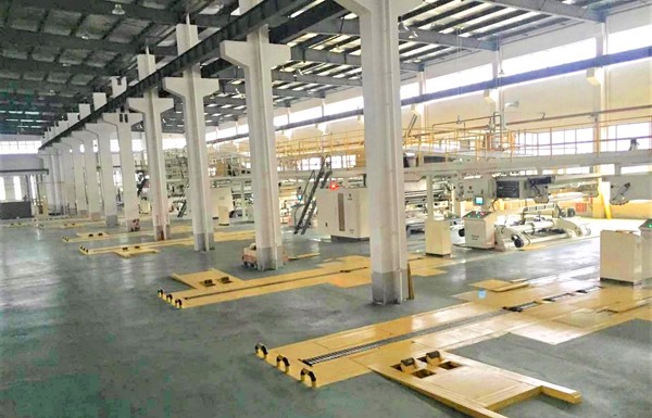 Intelligent paper roll conveying system Intelligent paper roll conveying system