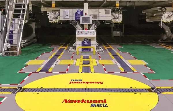 paper roll conveyor system paper roll conveyor system